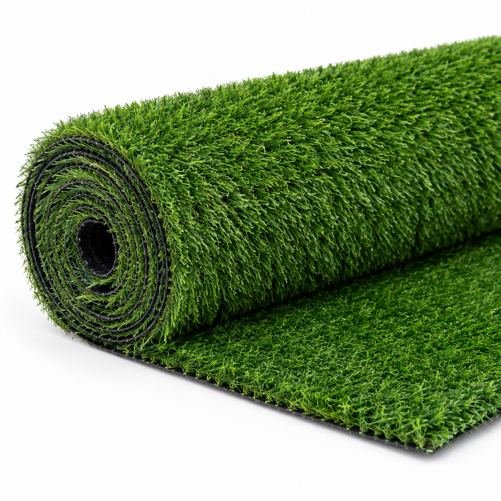 Pasto Sintético Realista Bicolor en Rollo